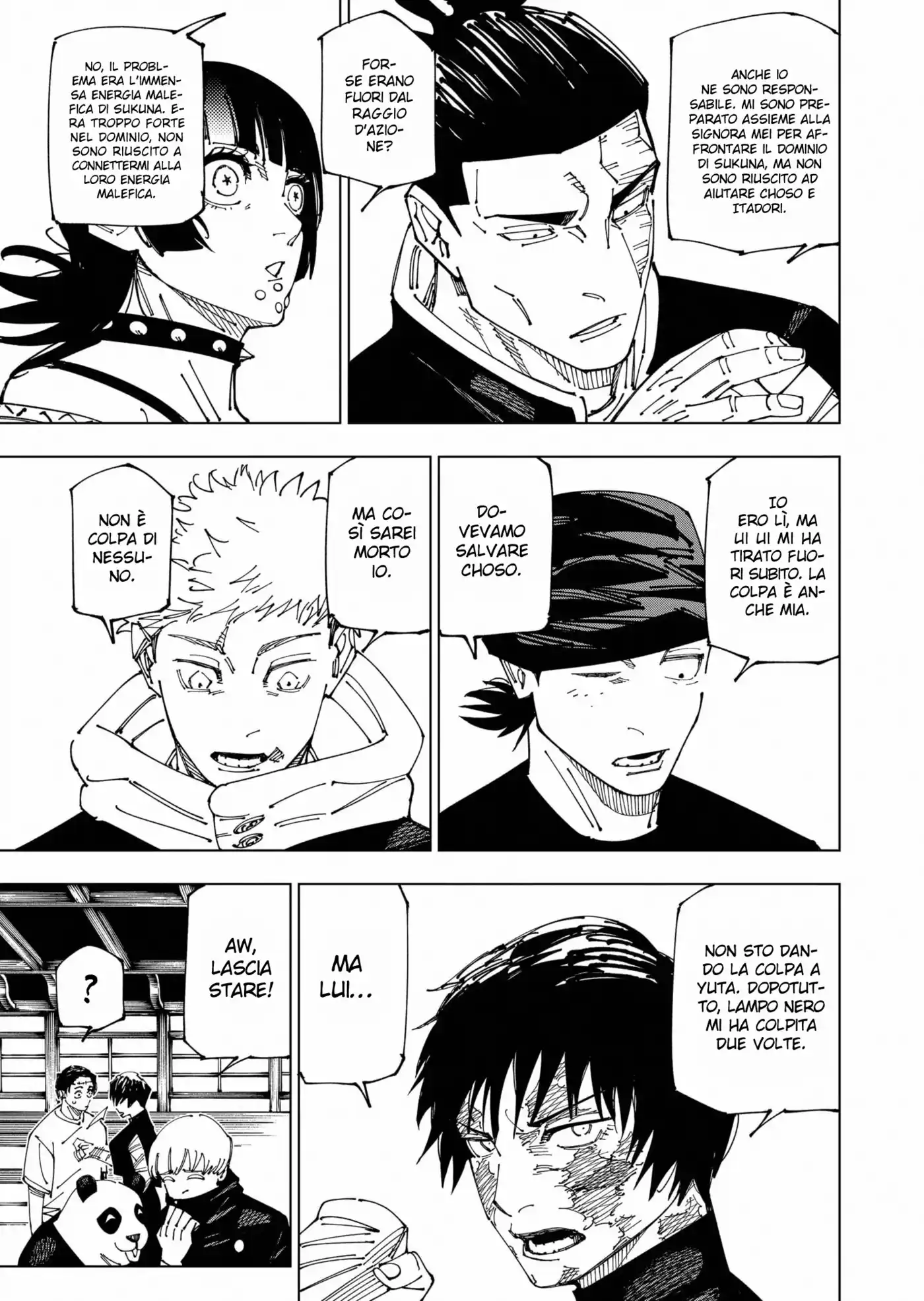 Jujutsu Kaisen Capitolo 269 page 10