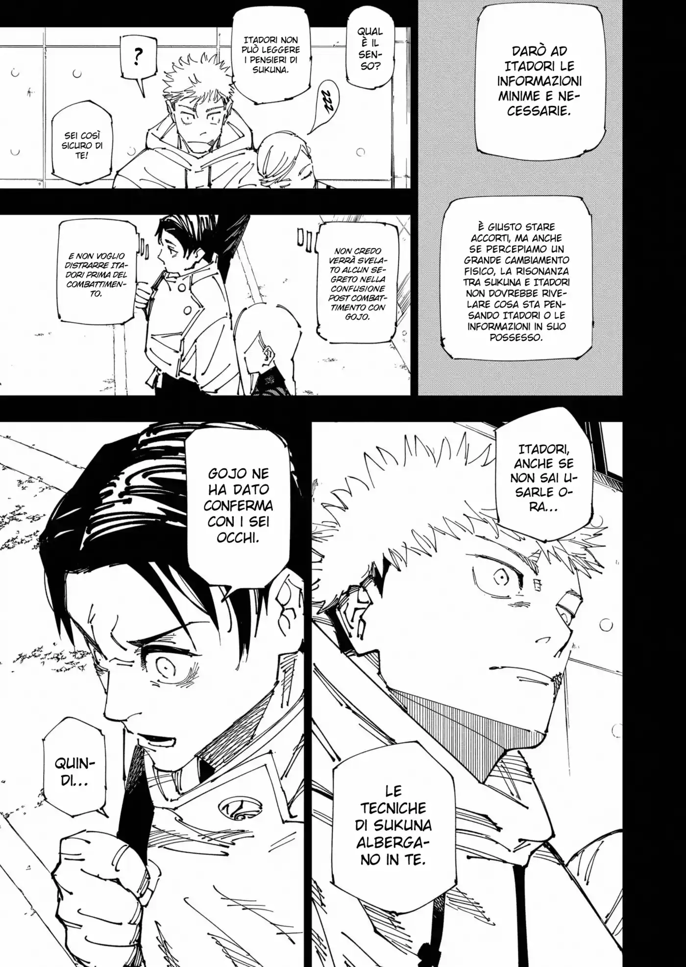 Jujutsu Kaisen Capitolo 267 page 9