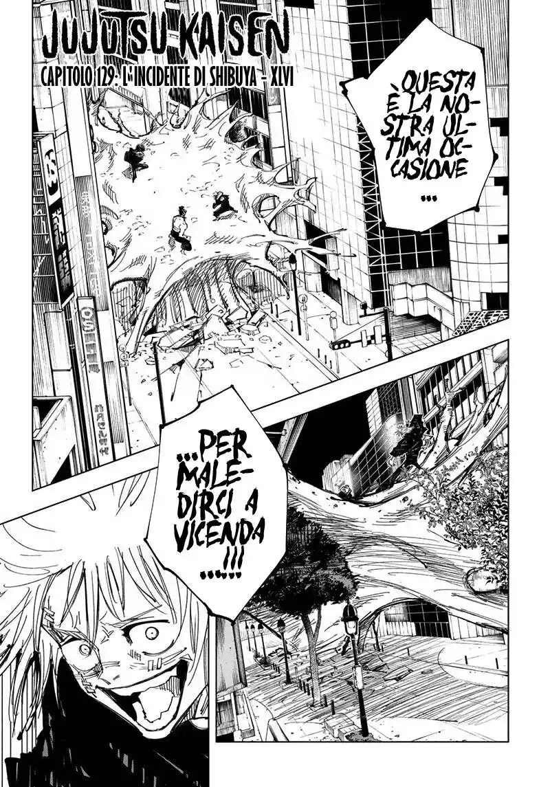 Jujutsu Kaisen Capitolo 129 page 2