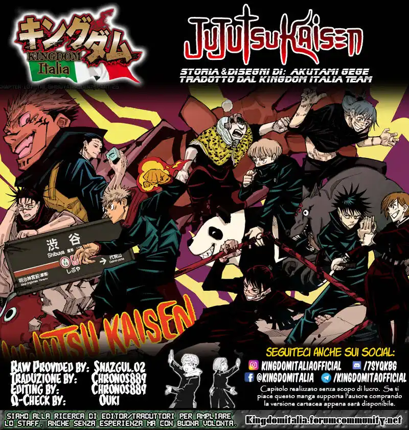 Jujutsu Kaisen Capitolo 111 page 1