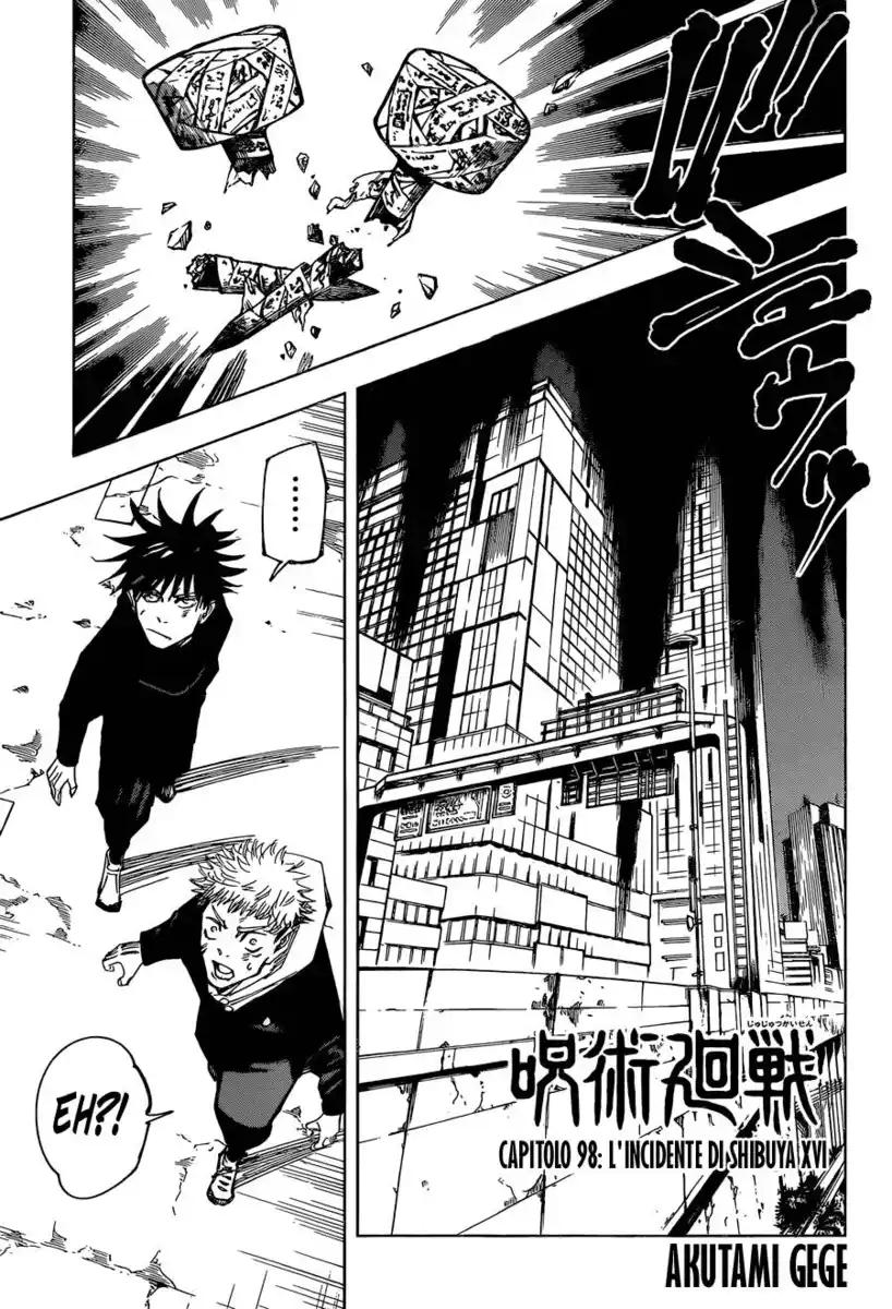 Jujutsu Kaisen Capitolo 98 page 2