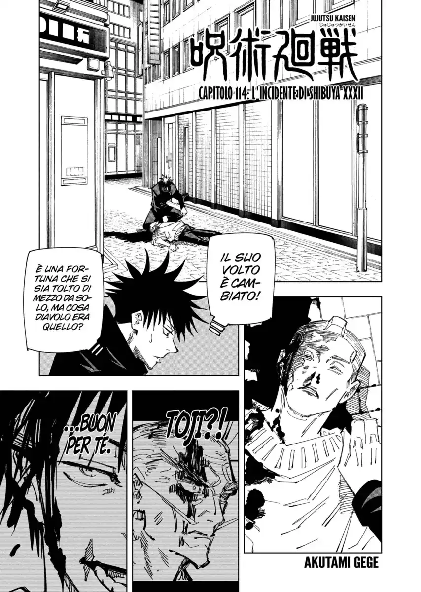 Jujutsu Kaisen Capitolo 114 page 2