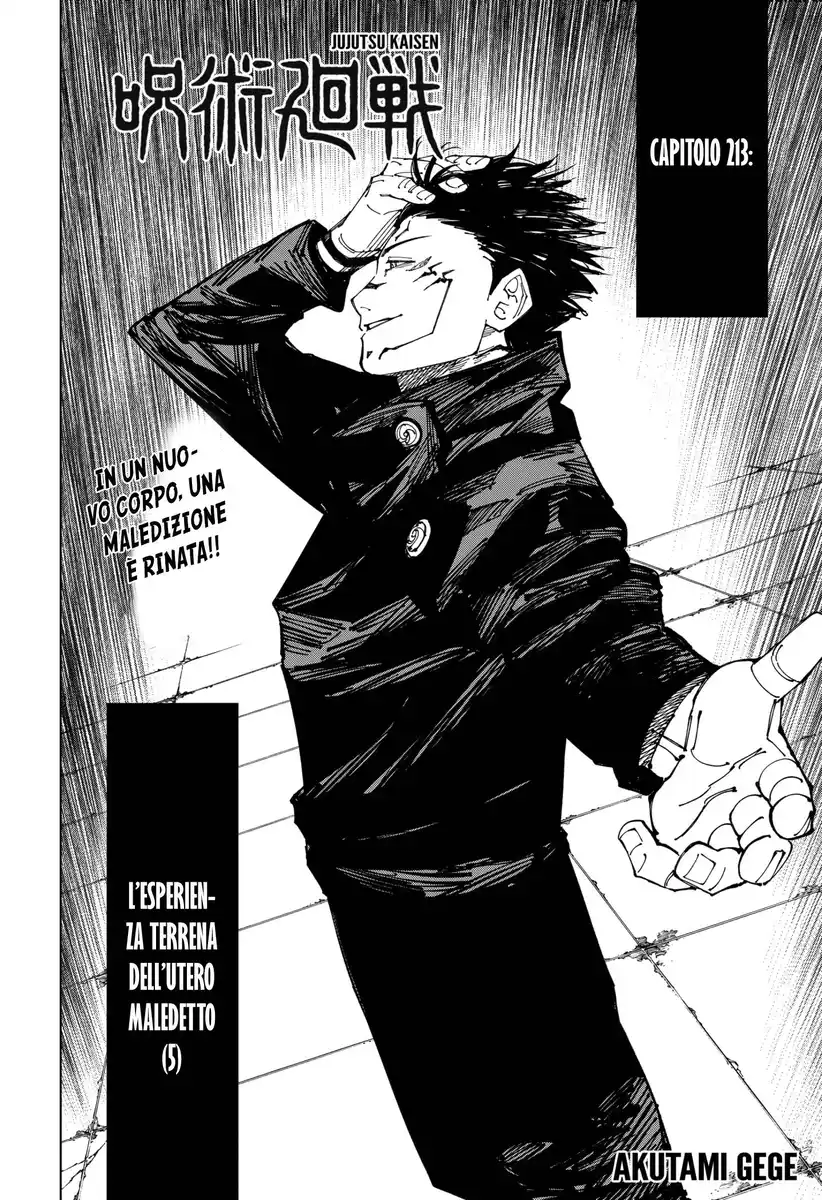 Jujutsu Kaisen Capitolo 213 page 3