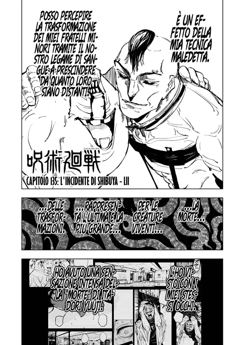 Jujutsu Kaisen Capitolo 135 page 2