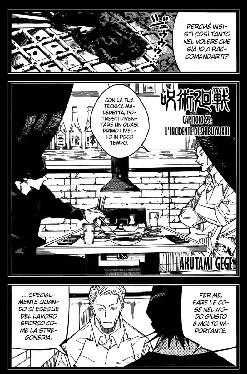 Jujutsu Kaisen Capitolo 95 page 2