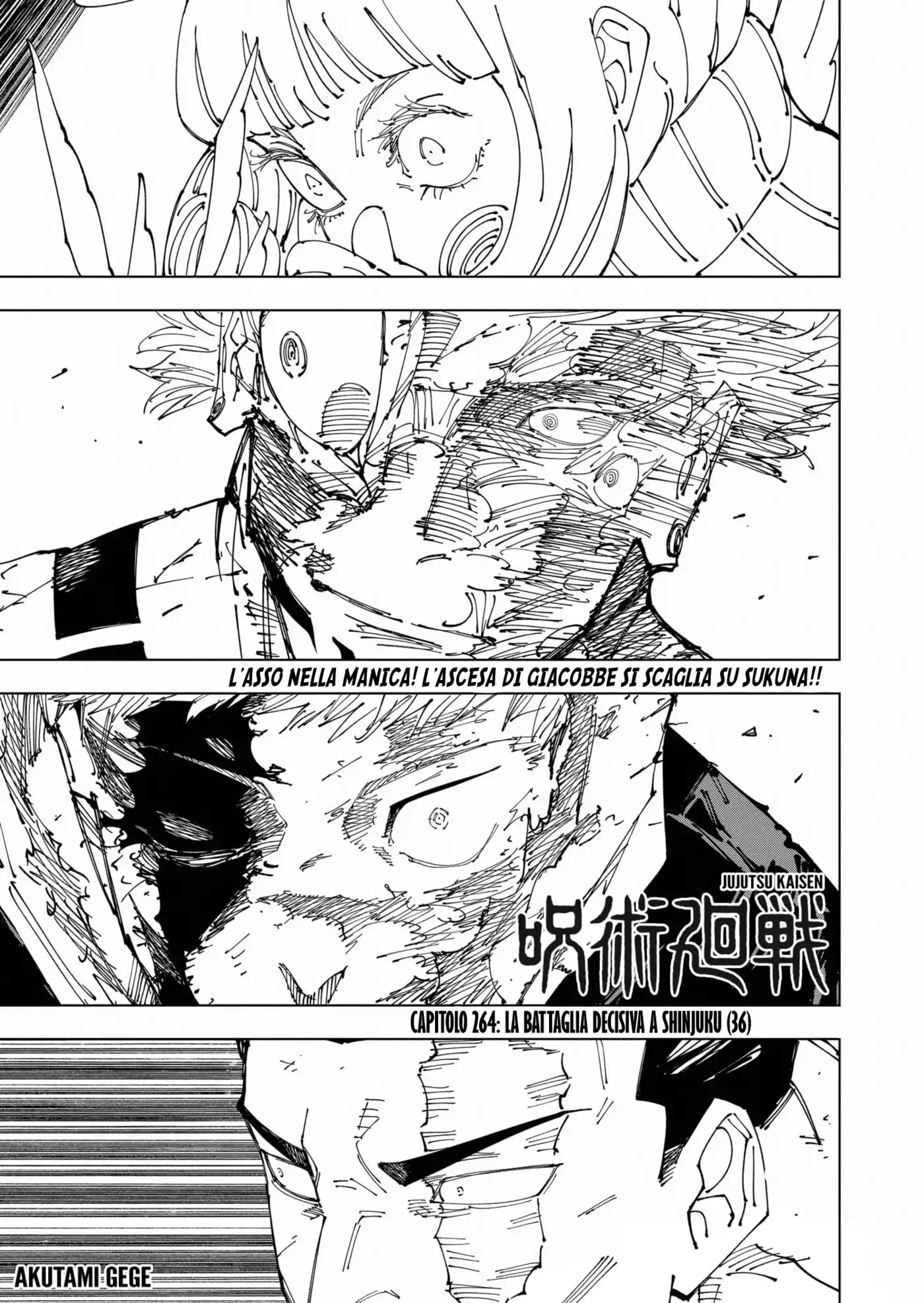 Jujutsu Kaisen Capitolo 264 page 2