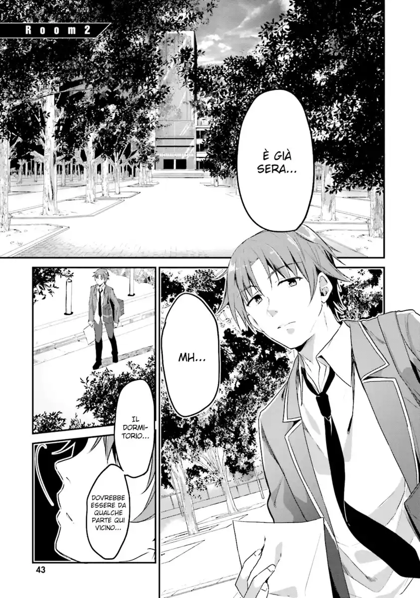 Youkoso Jitsuryoku Shijou Shugi no Kyoushitsu e Capitolo 02 page 2