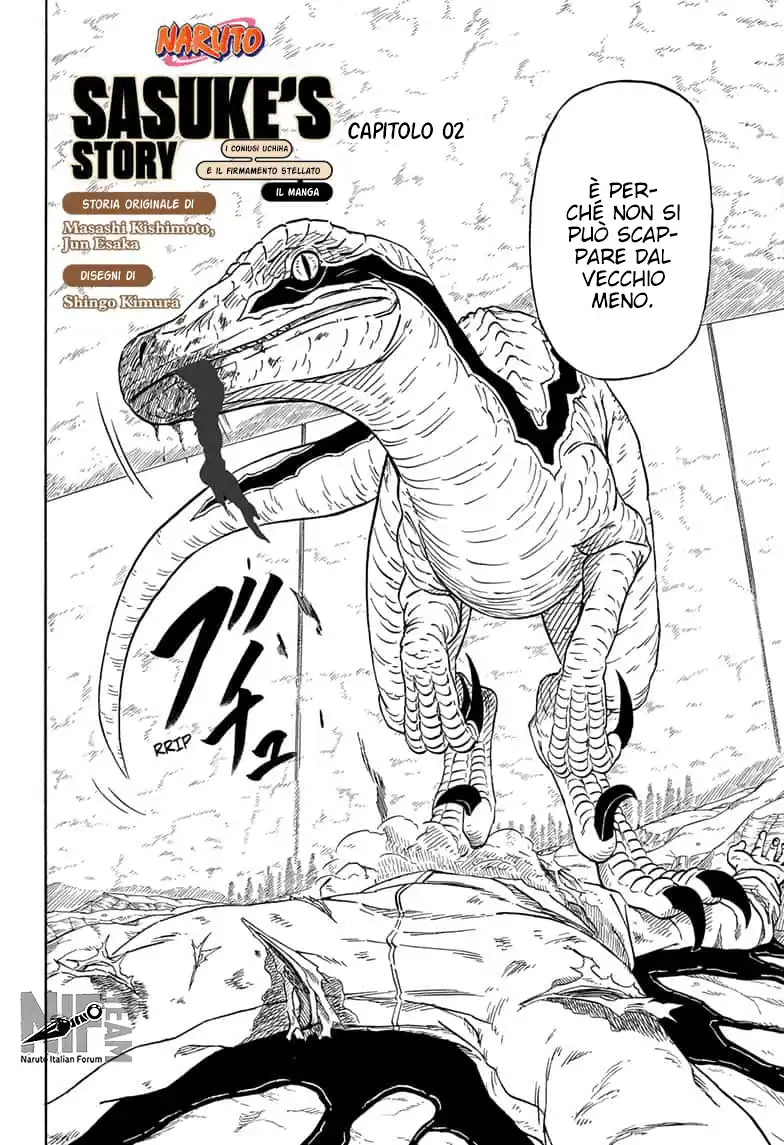 Naruto: Sasuke Retsuden - Uchiha no Matsuei to Tenkyu no Hoshikuzu Capitolo 02 page 3