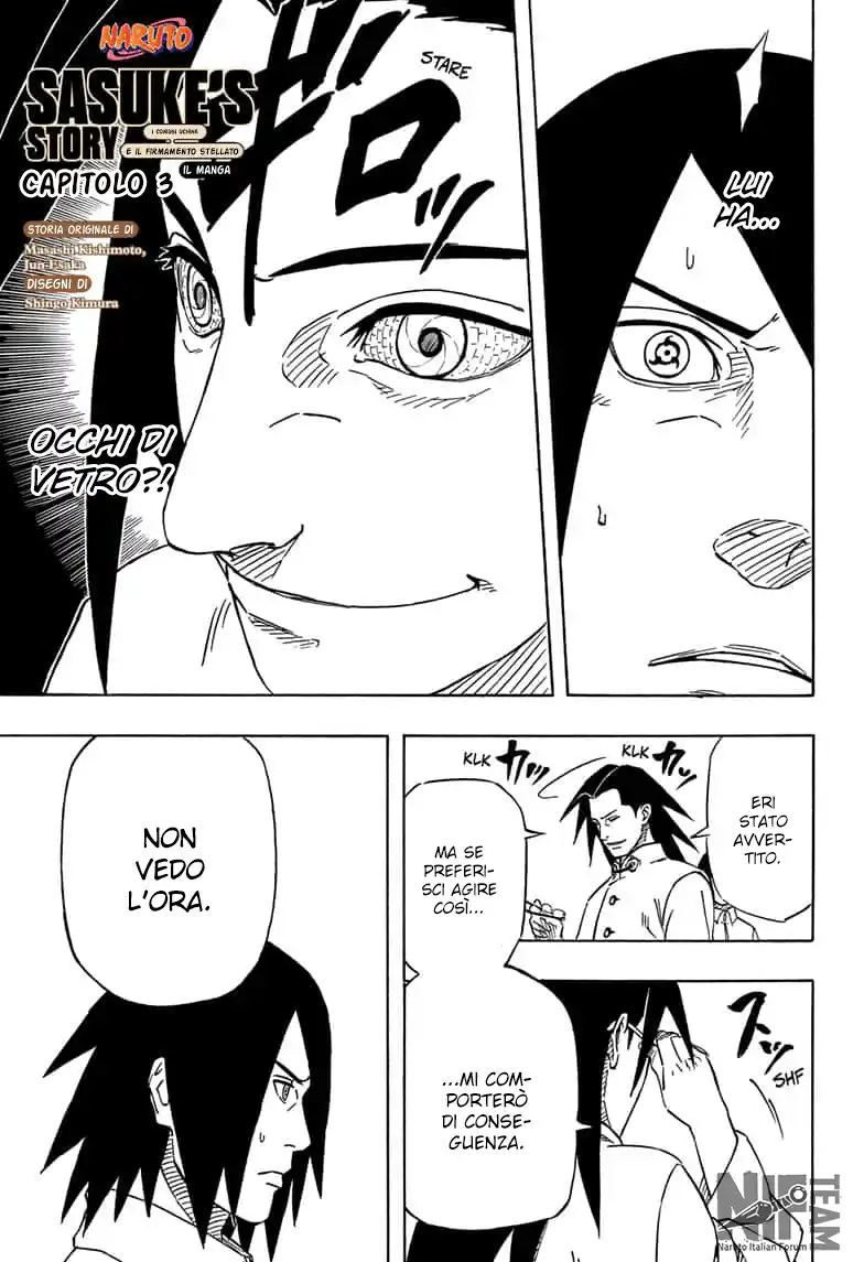 Naruto: Sasuke Retsuden - Uchiha no Matsuei to Tenkyu no Hoshikuzu Capitolo 03 page 1