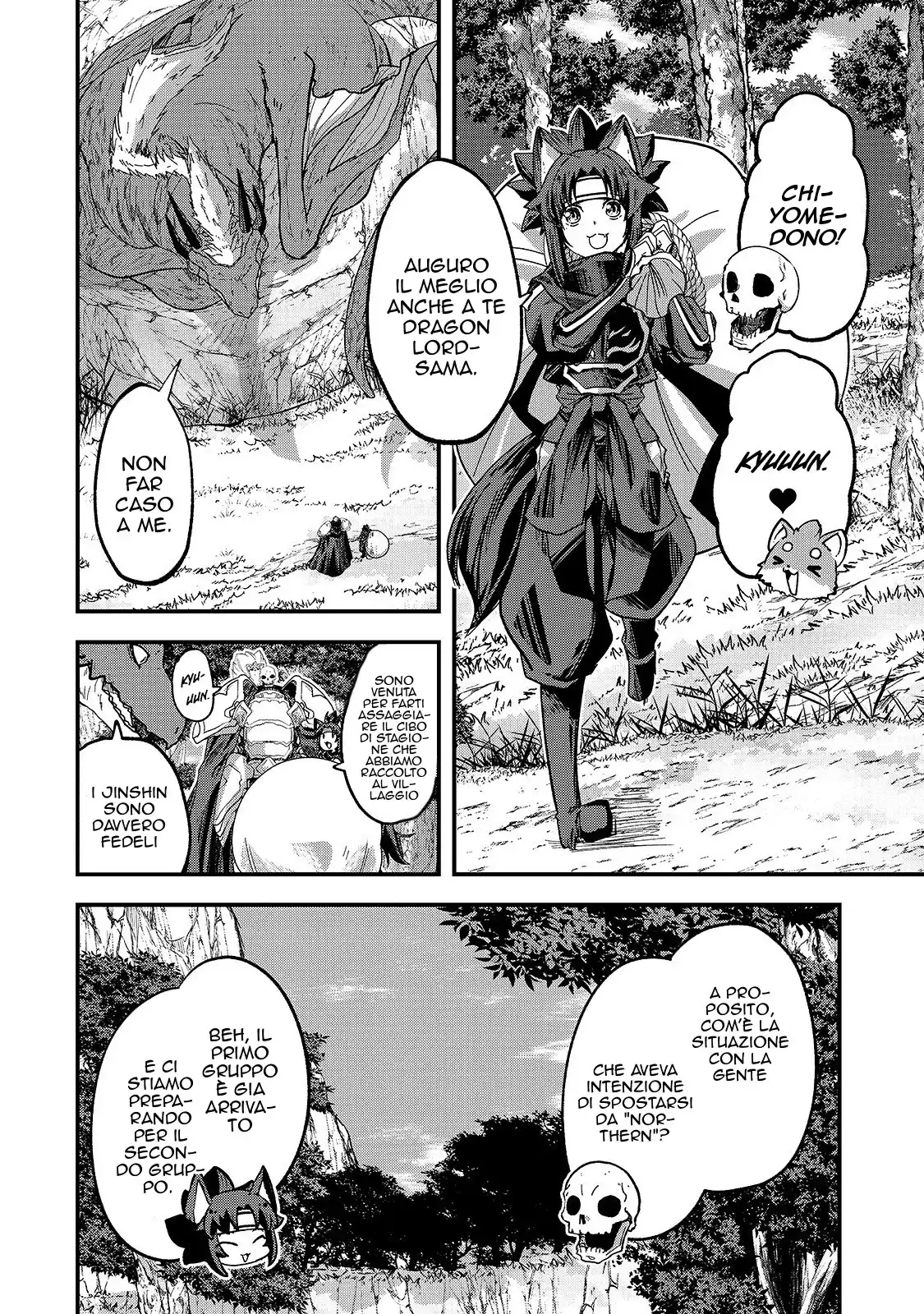 Gaikotsu Kishi-sama Tadaima Isekai e o Dekake-chuu Capitolo 44 page 12