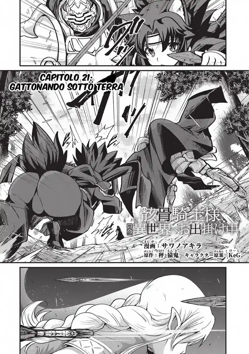 Gaikotsu Kishi-sama Tadaima Isekai e o Dekake-chuu Capitolo 21 page 2