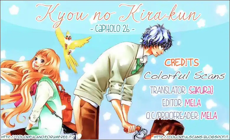 Kyou no Kira-kun Capitolo 26 page 1