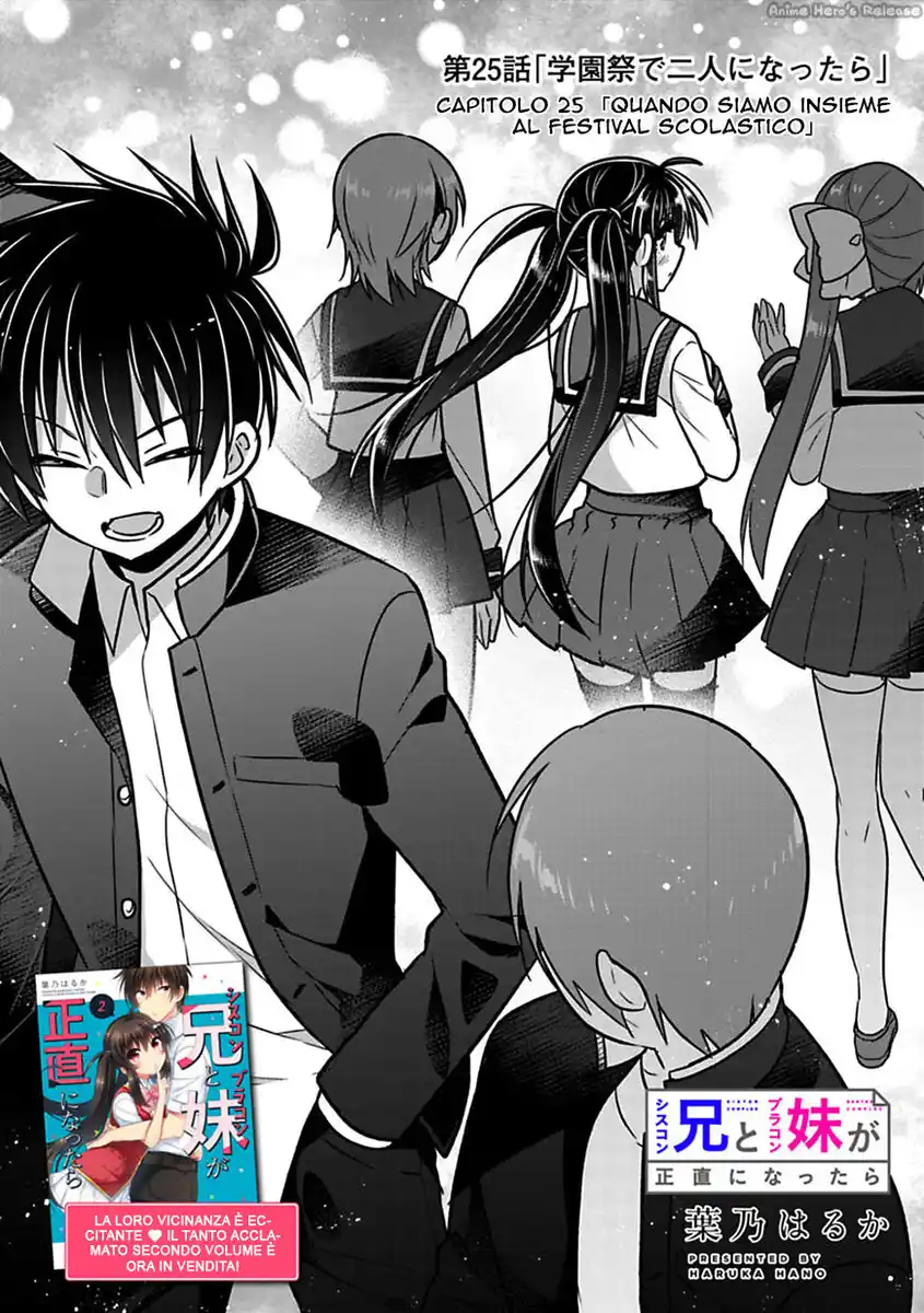 Siscon Ani to Brocon Imouto ga Shoujiki ni Nattara Capitolo 25 page 3