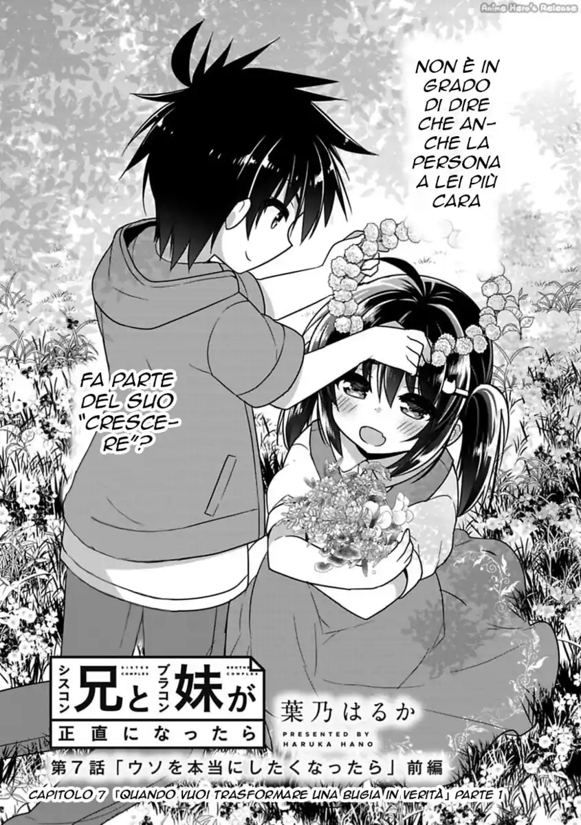 Siscon Ani to Brocon Imouto ga Shoujiki ni Nattara Capitolo 07 page 4