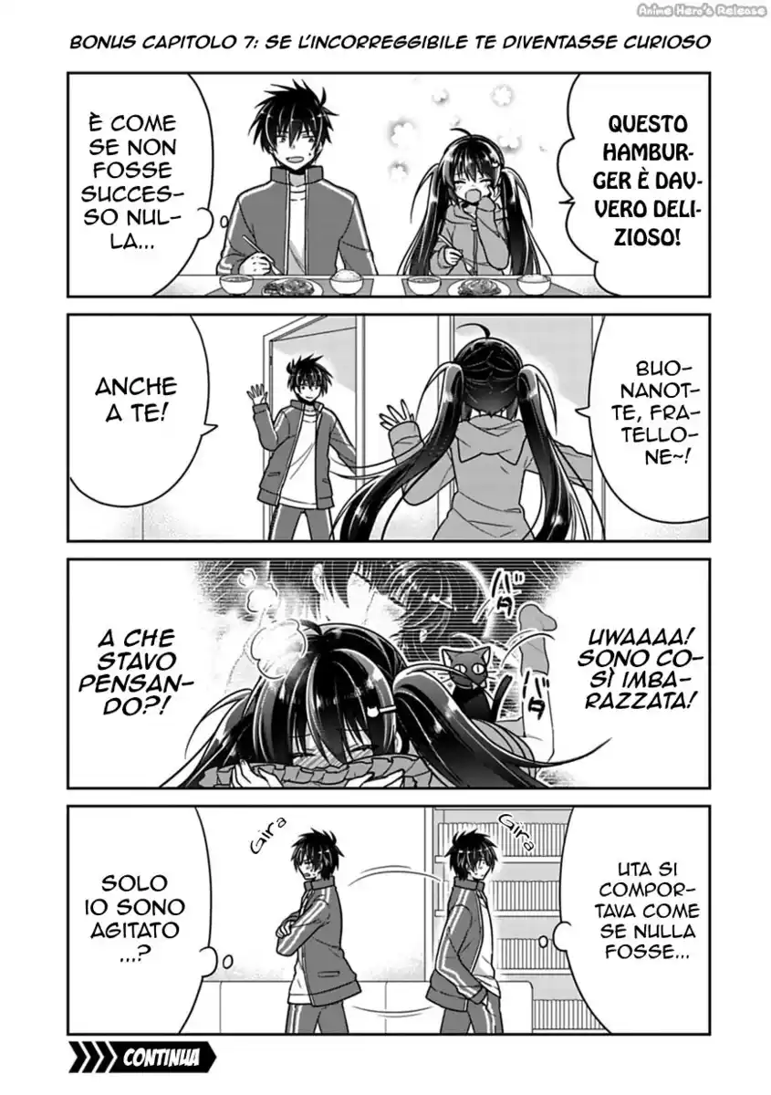 Siscon Ani to Brocon Imouto ga Shoujiki ni Nattara Capitolo 07.5 page 3