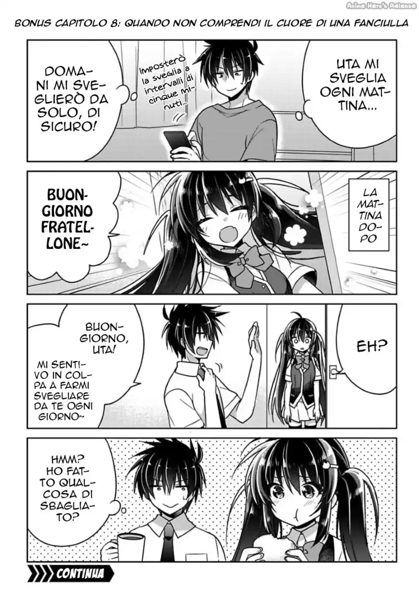 Siscon Ani to Brocon Imouto ga Shoujiki ni Nattara Capitolo 08.1 page 3