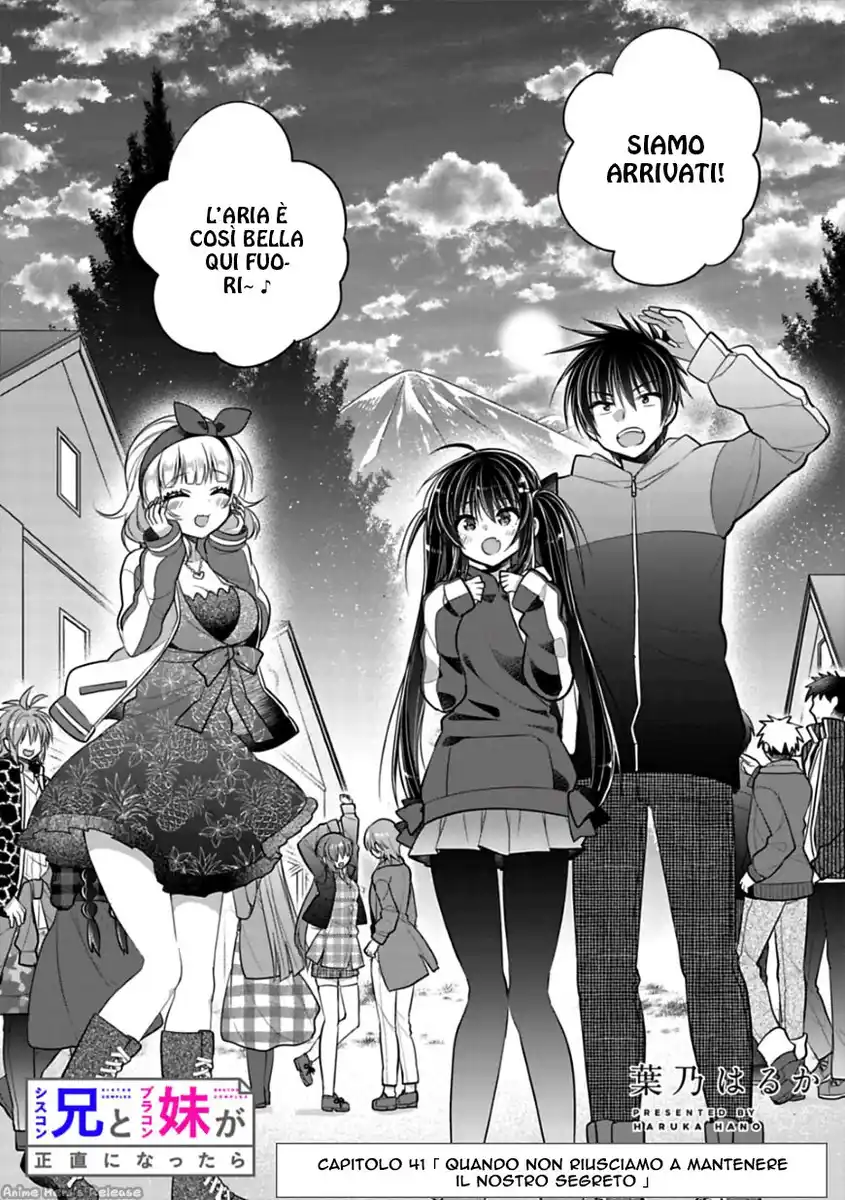 Siscon Ani to Brocon Imouto ga Shoujiki ni Nattara Capitolo 41 page 3