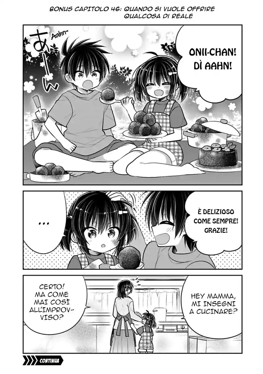 Siscon Ani to Brocon Imouto ga Shoujiki ni Nattara Capitolo 46.1 page 1