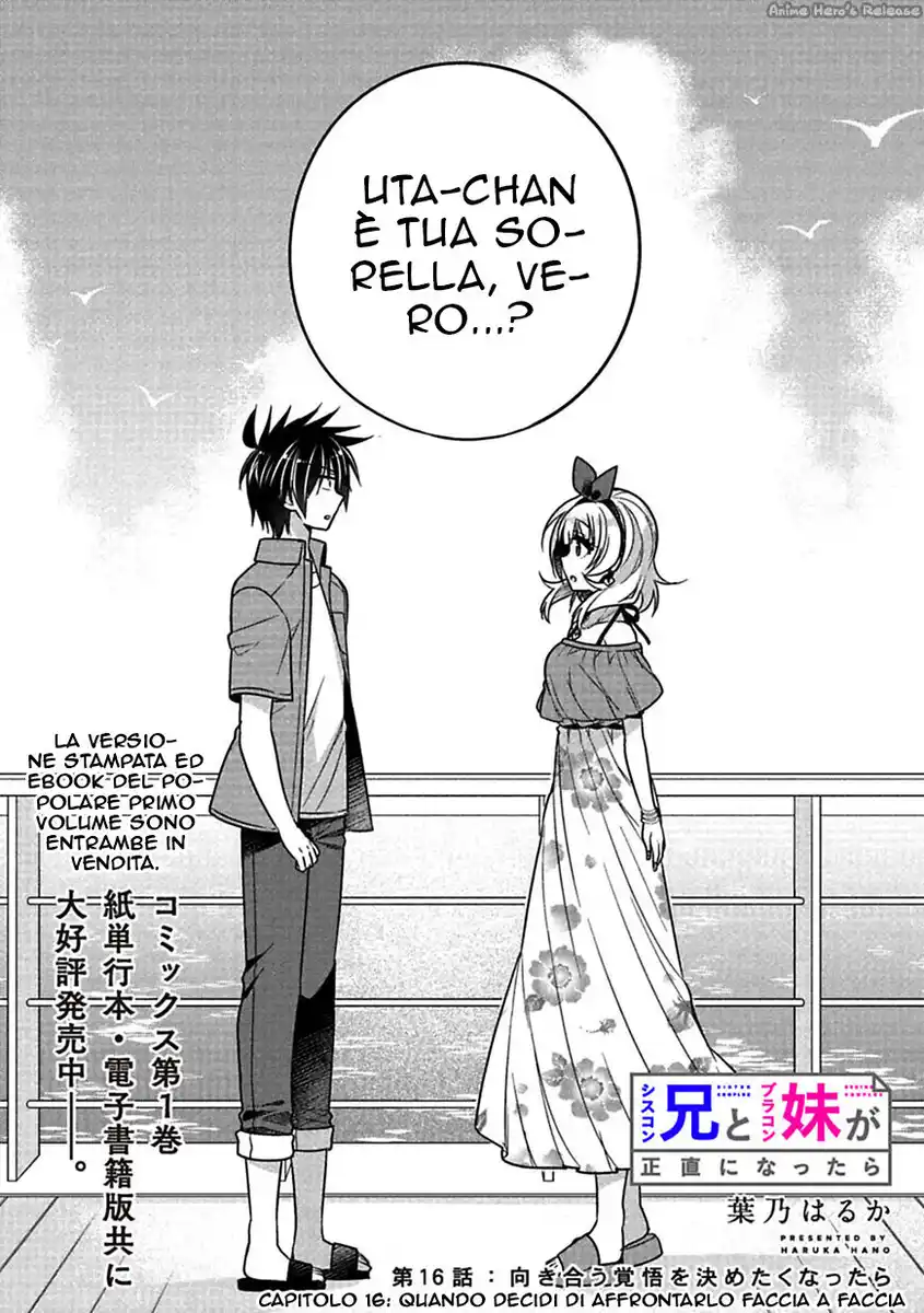 Siscon Ani to Brocon Imouto ga Shoujiki ni Nattara Capitolo 16 page 4