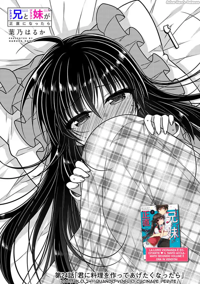 Siscon Ani to Brocon Imouto ga Shoujiki ni Nattara Capitolo 24 page 3