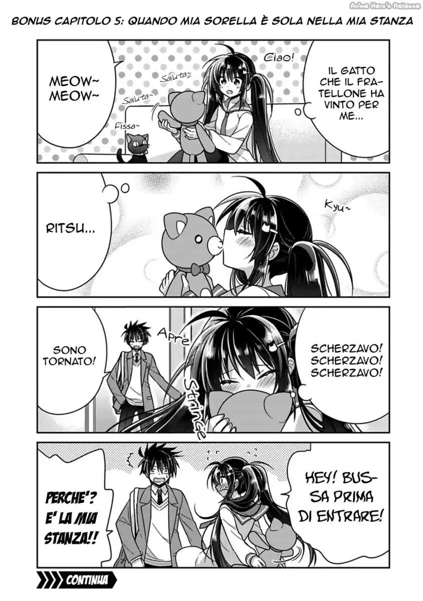 Siscon Ani to Brocon Imouto ga Shoujiki ni Nattara Capitolo 05.5 page 3