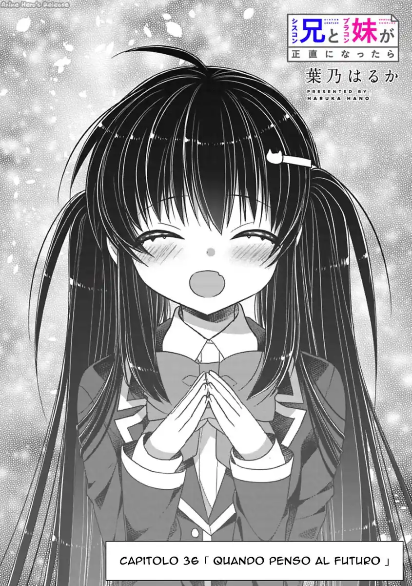 Siscon Ani to Brocon Imouto ga Shoujiki ni Nattara Capitolo 36 page 4