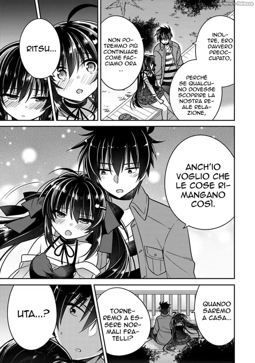 Siscon Ani to Brocon Imouto ga Shoujiki ni Nattara Capitolo 07.1 page 9