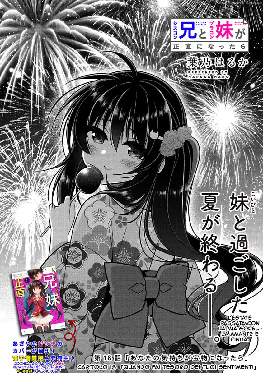 Siscon Ani to Brocon Imouto ga Shoujiki ni Nattara Capitolo 18 page 4