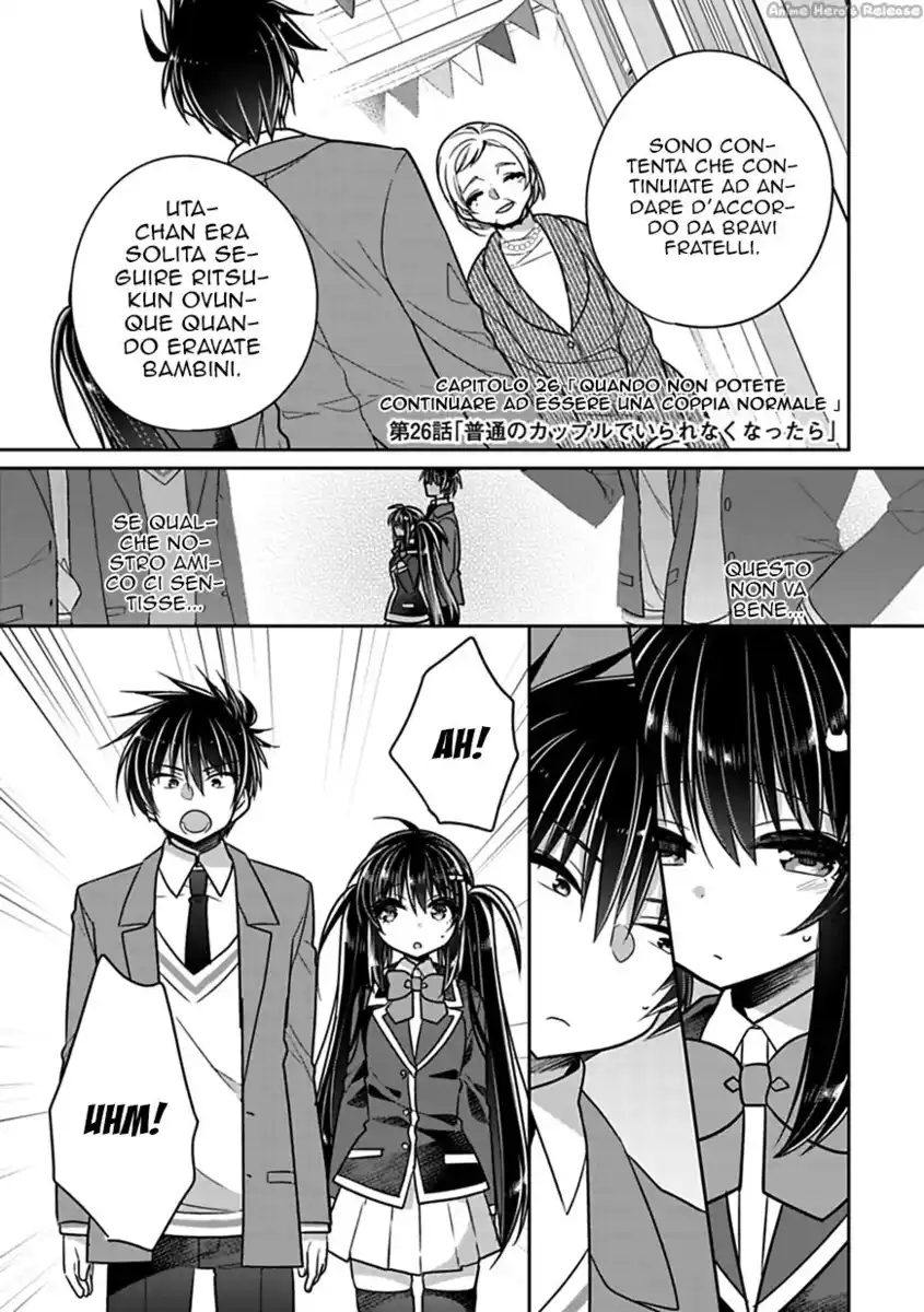 Siscon Ani to Brocon Imouto ga Shoujiki ni Nattara Capitolo 26 page 2