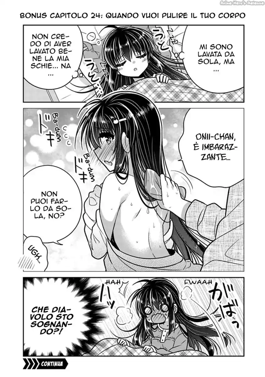 Siscon Ani to Brocon Imouto ga Shoujiki ni Nattara Capitolo 24.1 page 2