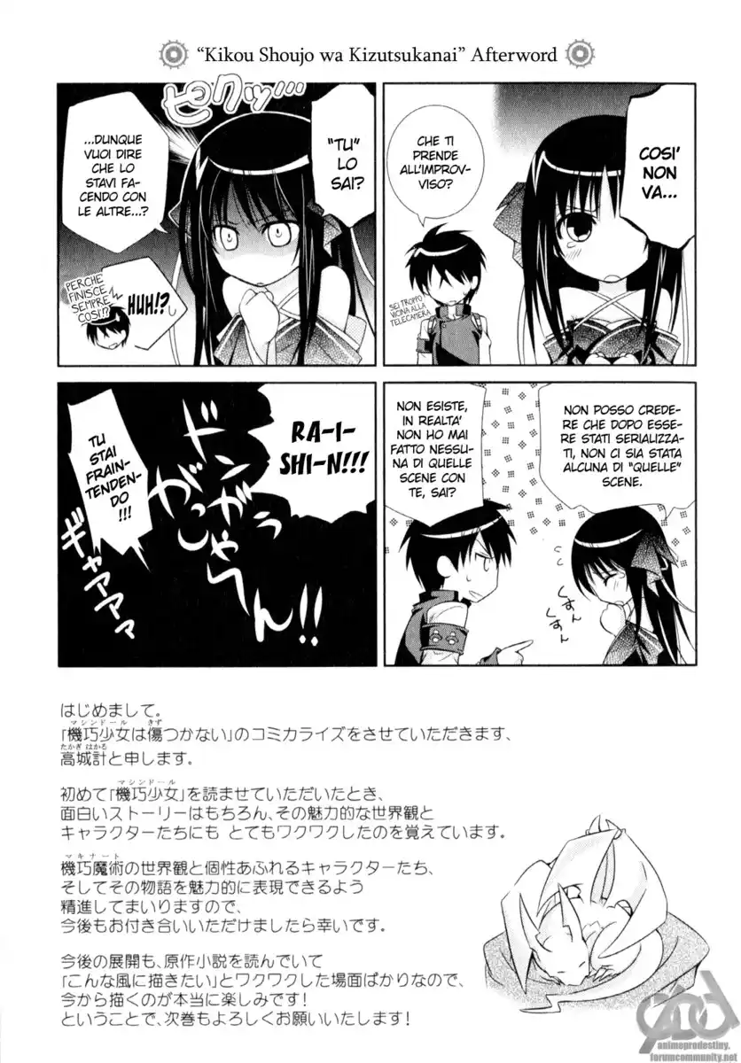 Machine-Doll wa Kizutsukanai Capitolo 05 page 31