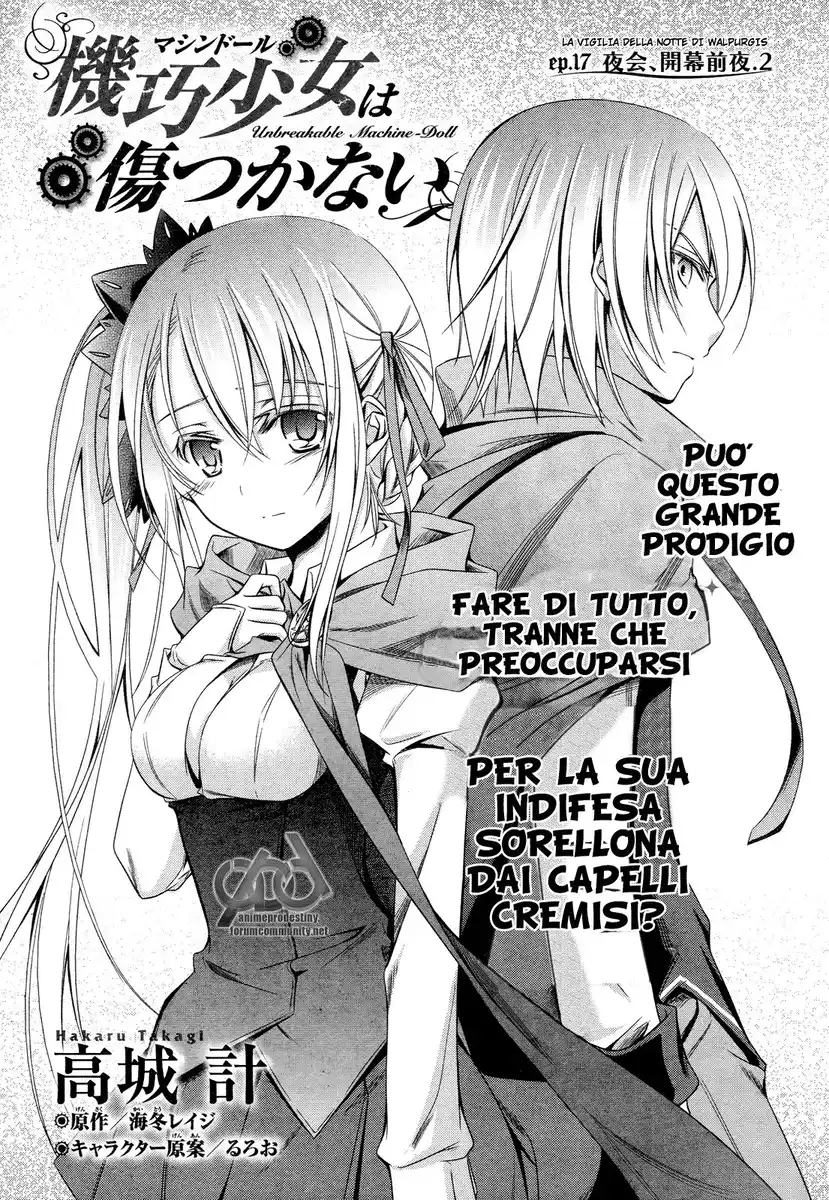 Machine-Doll wa Kizutsukanai Capitolo 17 page 1