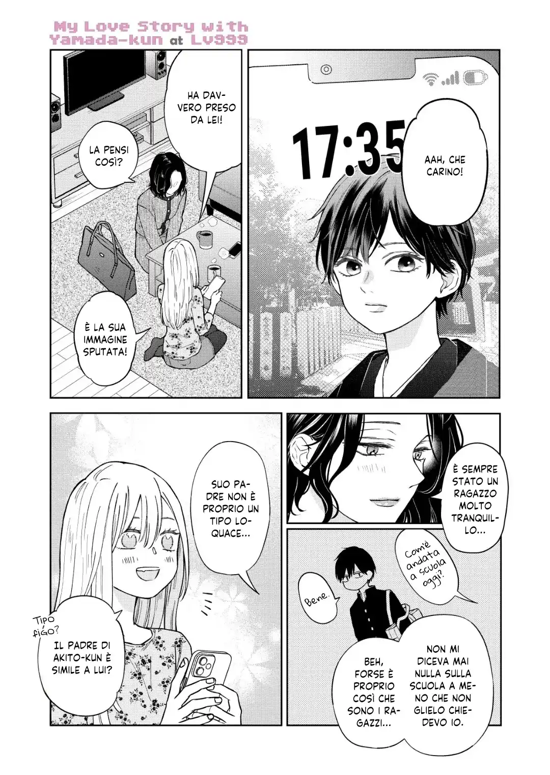 Yamada-kun to Lv999 no Koi wo Suru Capitolo 74.5 page 2