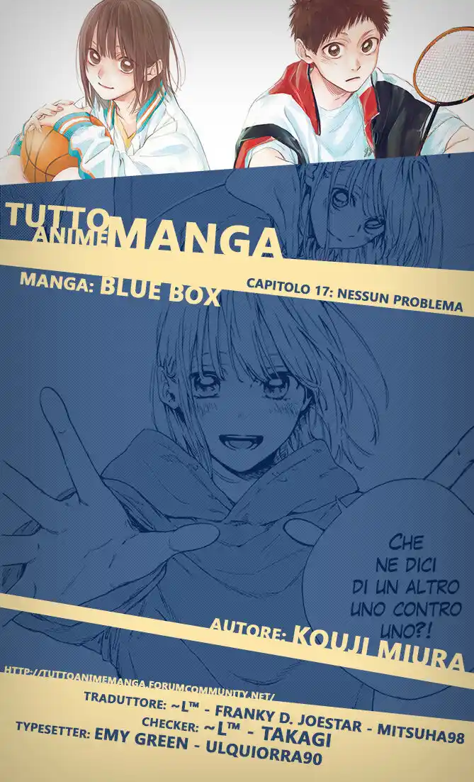 Blue Box Capitolo 17 page 1