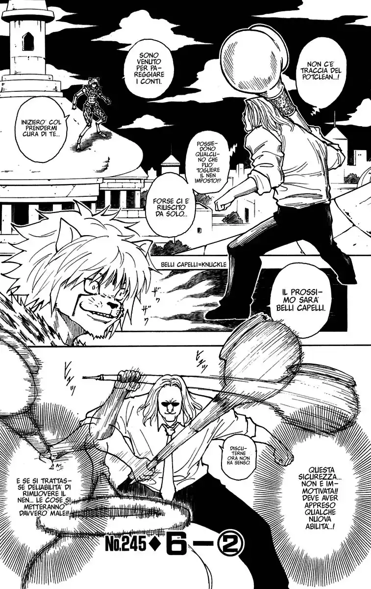 Hunter x Hunter Capitolo 245 page 2