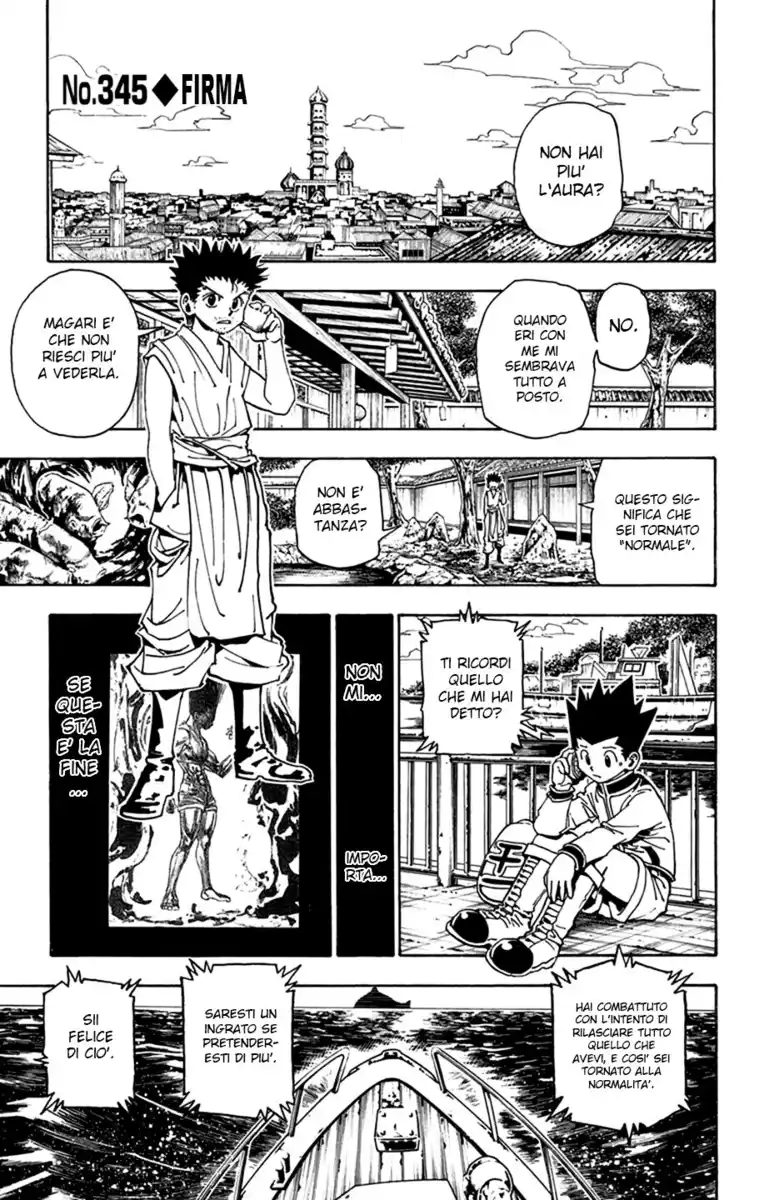 Hunter x Hunter Capitolo 345 page 1