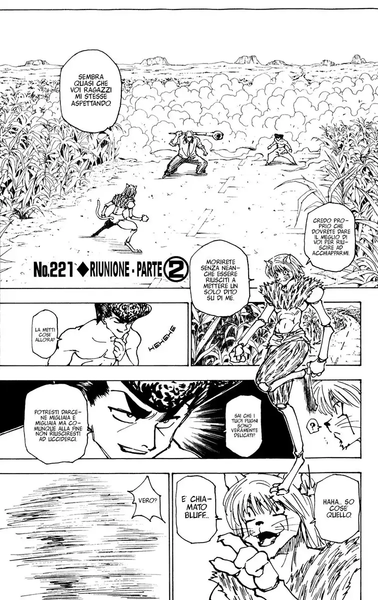 Hunter x Hunter Capitolo 221 page 1