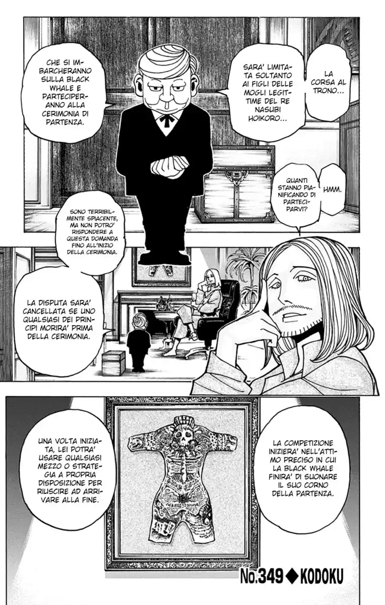 Hunter x Hunter Capitolo 349 page 1