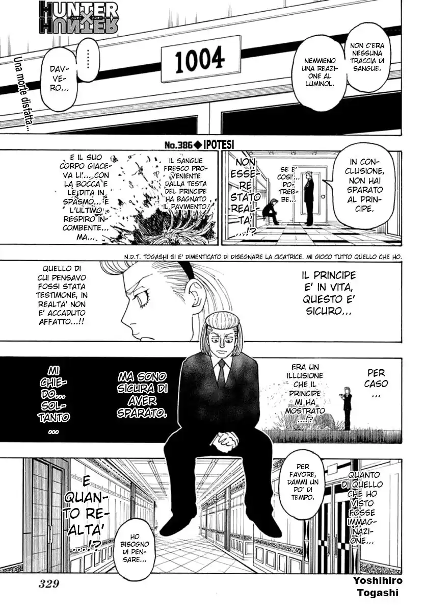 Hunter x Hunter Capitolo 386 page 4