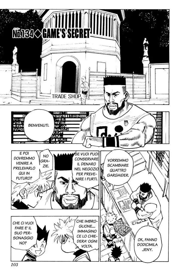 Hunter x Hunter Capitolo 134 page 1