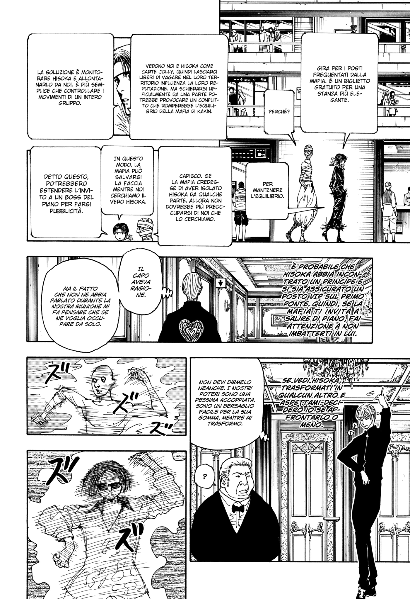 Hunter x Hunter Capitolo 405 page 7