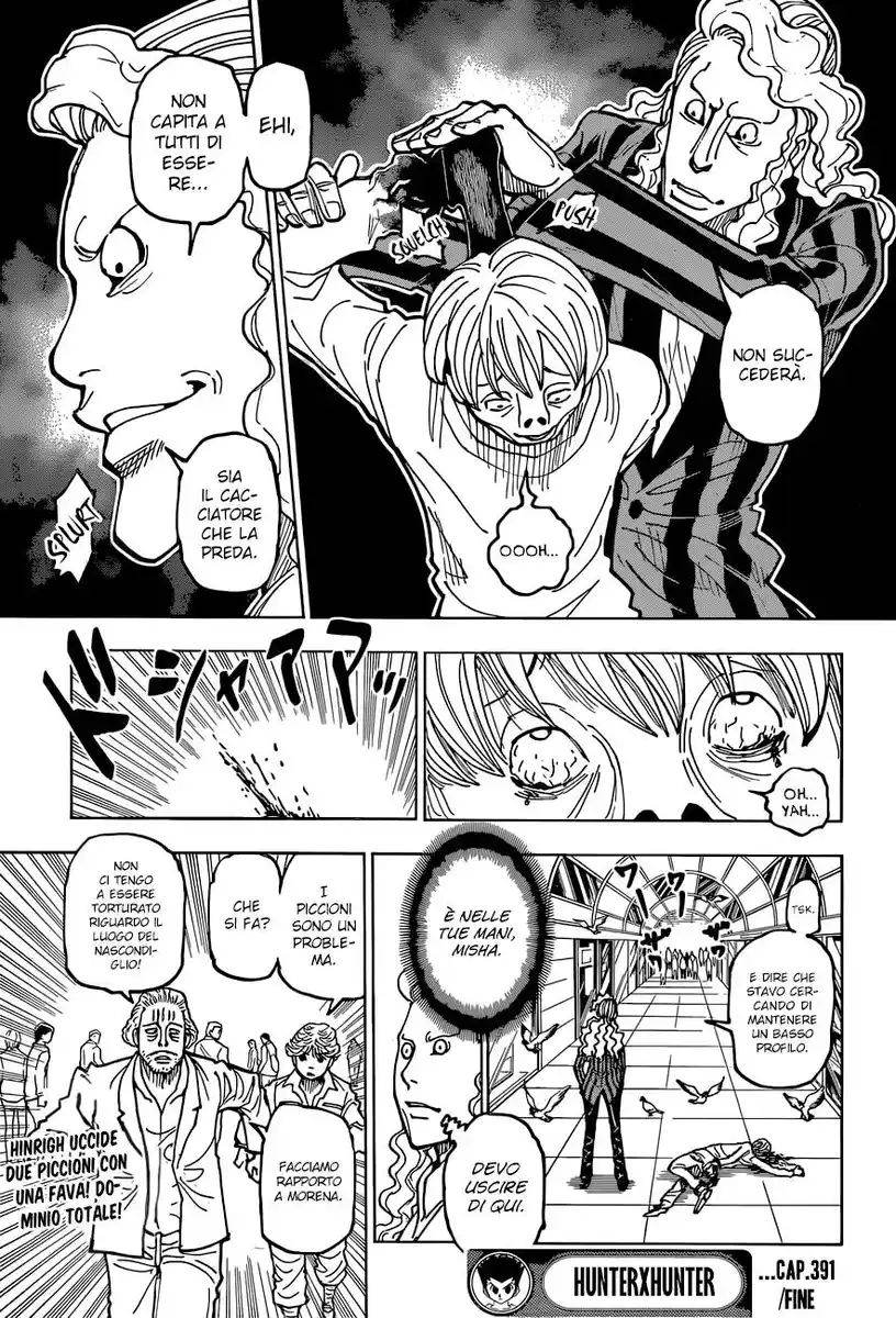 Hunter x Hunter Capitolo 391 page 21