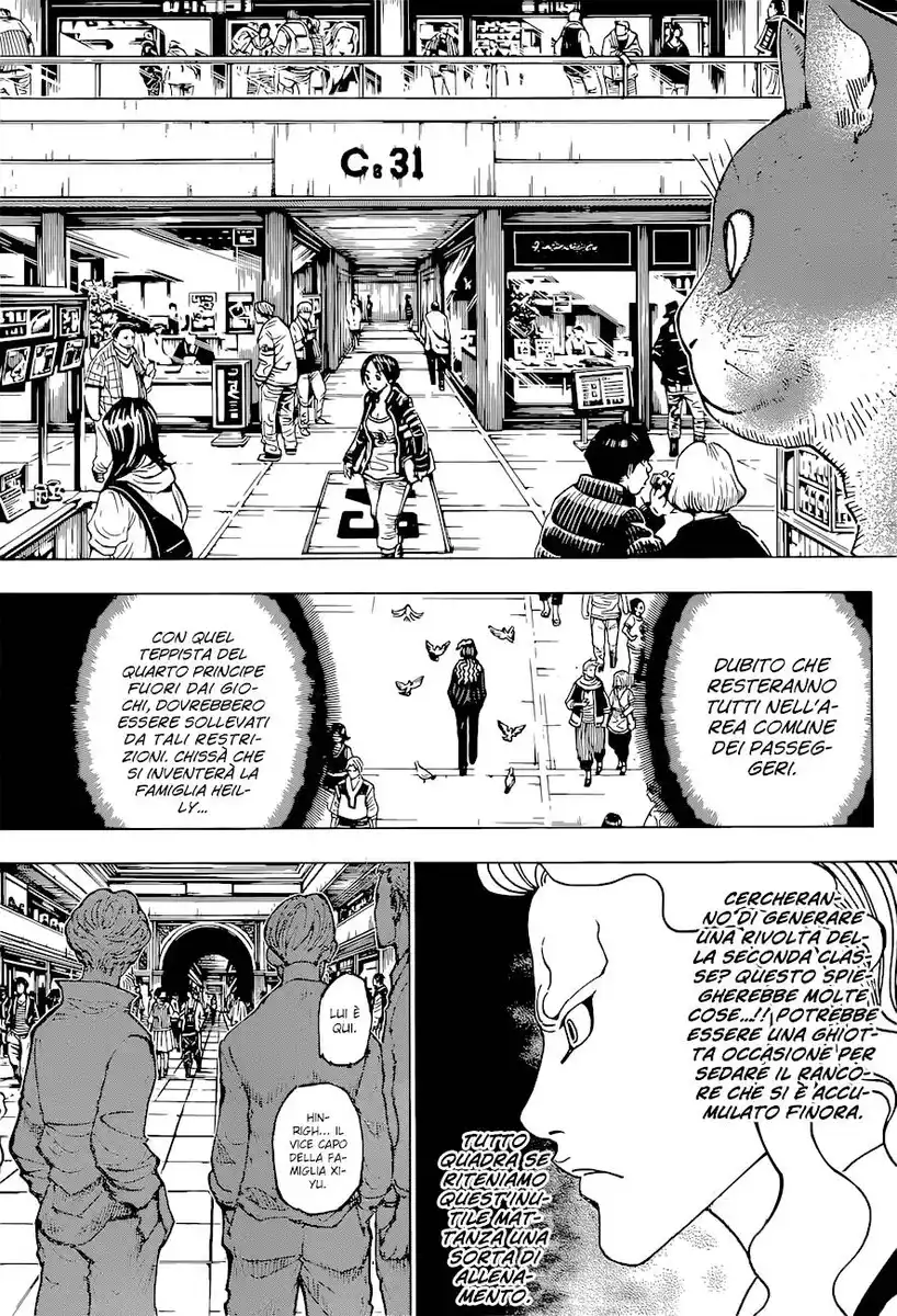 Hunter x Hunter Capitolo 391 page 9