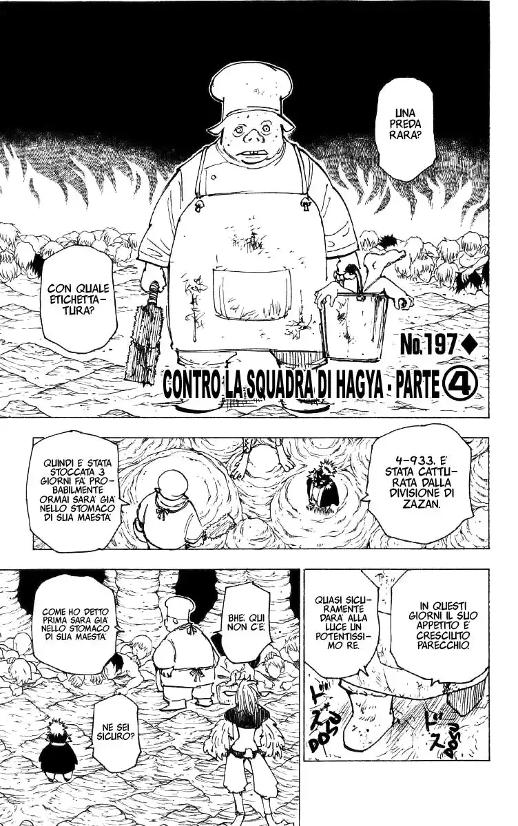 Hunter x Hunter Capitolo 197 page 1