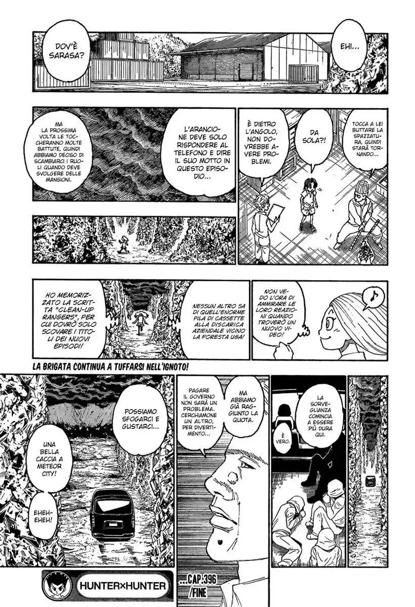 Hunter x Hunter Capitolo 396 page 20