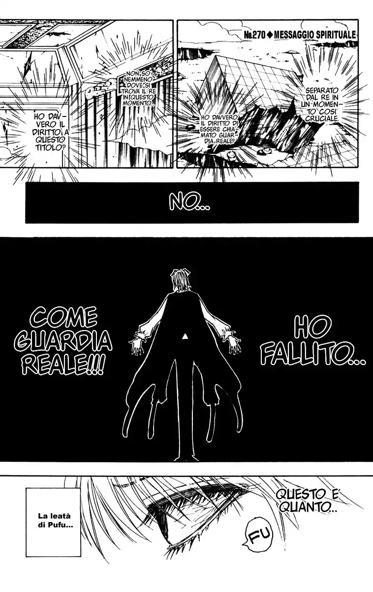 Hunter x Hunter Capitolo 270 page 1