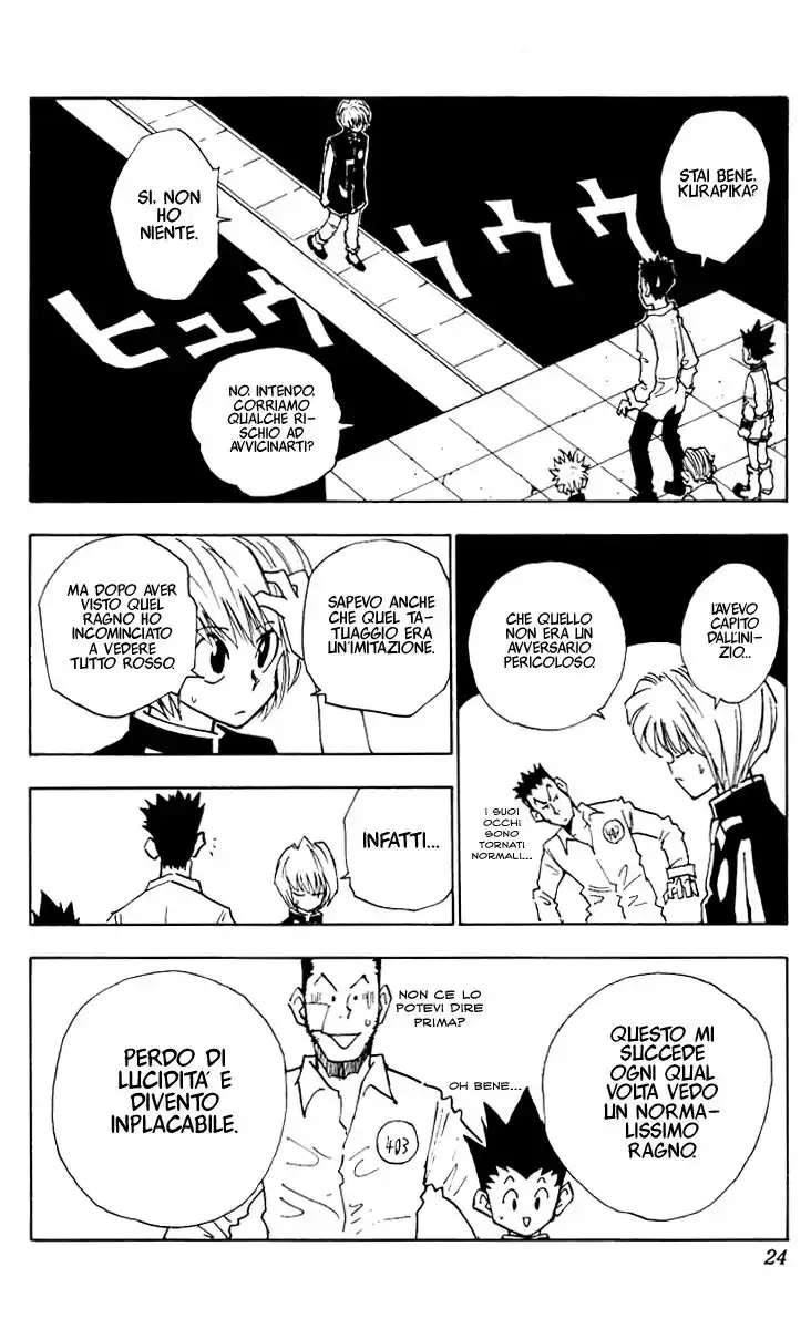 Hunter x Hunter Capitolo 18 page 20