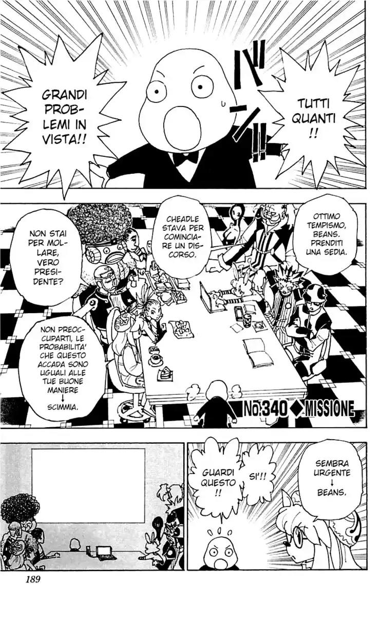 Hunter x Hunter Capitolo 340 page 1