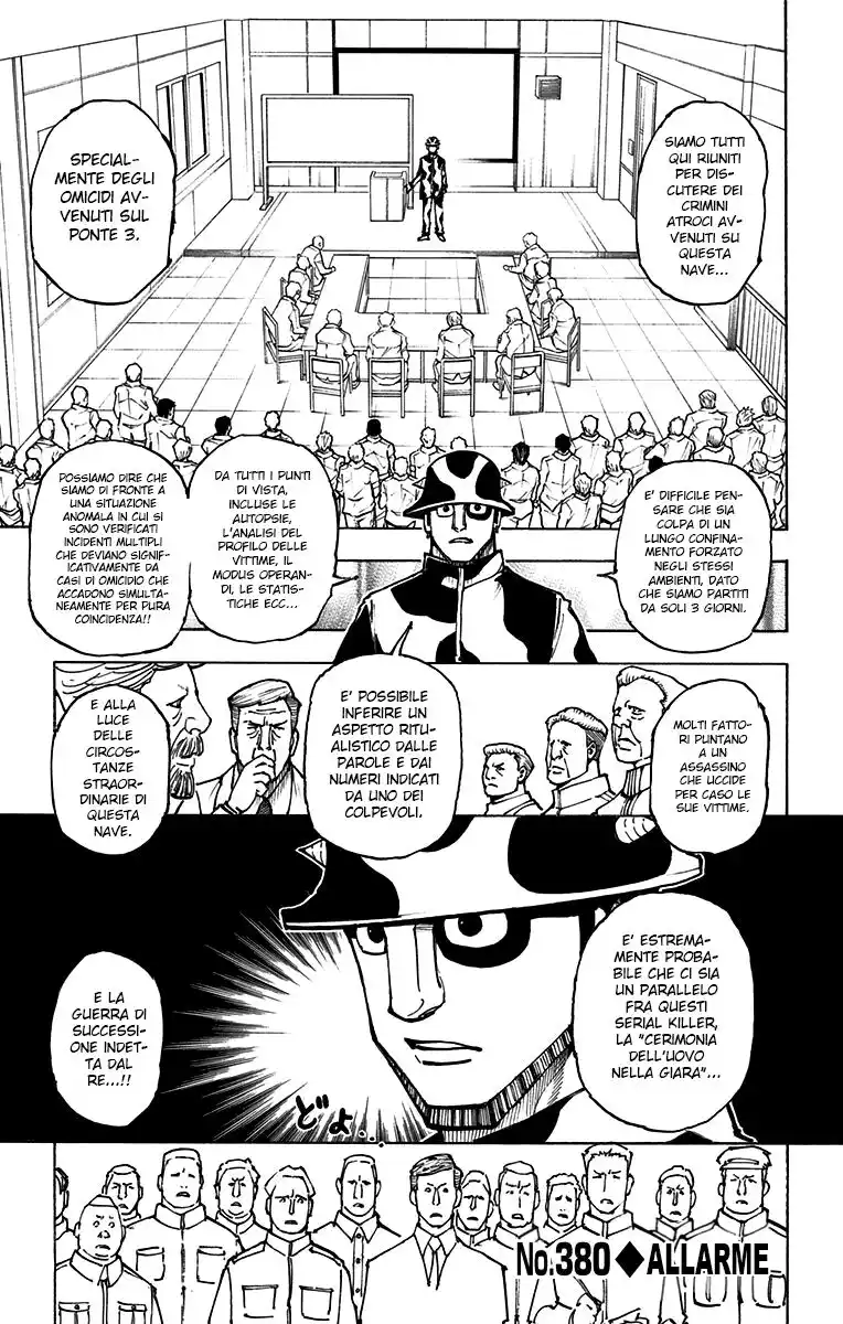 Hunter x Hunter Capitolo 380 page 1