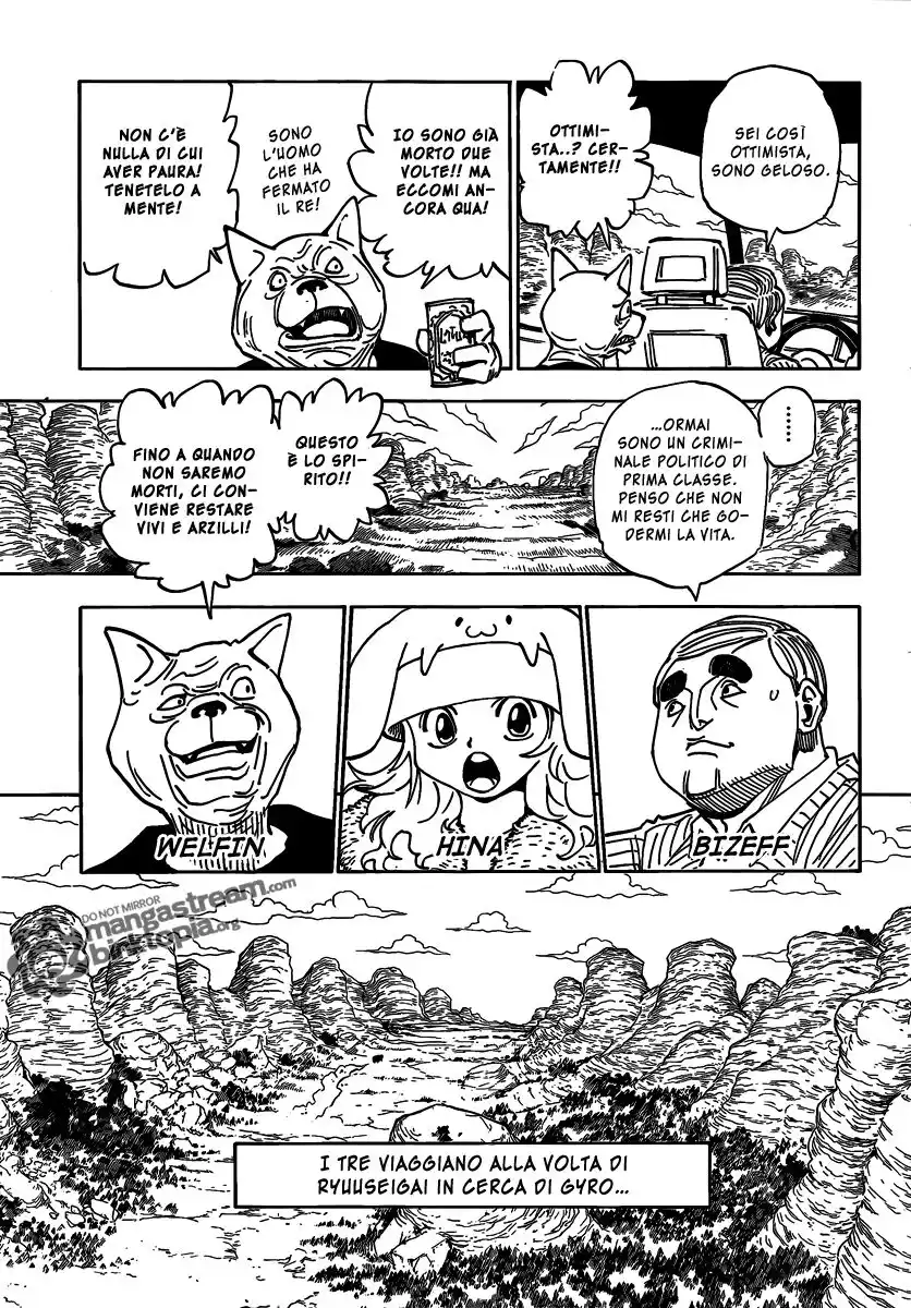 Hunter x Hunter Capitolo 315 page 6